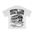 nyc new york styled bodega tee corner store support local business small business community retro vintage style graphic tee